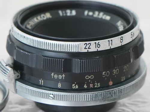 Nikon W-Nikkor 3.5cm F/2.5 Rangefinder Wide Angle Lens Nippon Kogaku from Japan - Picture 17 of 18