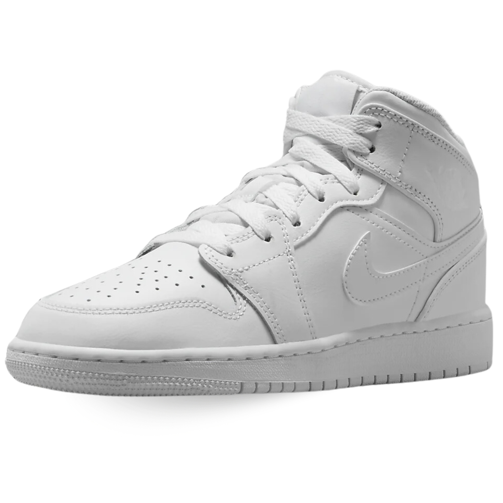 Кроссовки Nike Air Jordan 1 Mid (Gs) 554725-136 Bianco