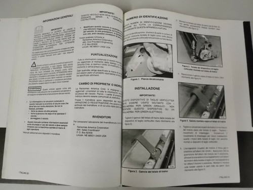 PARTS MANUAL FOR RANSOMES FAIRWAY 250 VERTICUT REELS MULTIPLE LANGUAGES - Picture 5 of 7