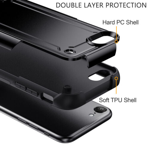 Funda protectora a prueba de golpes de doble capa para Apple iPhone 7/7 Plus 8/8 Plus - Imagen 16 de 36