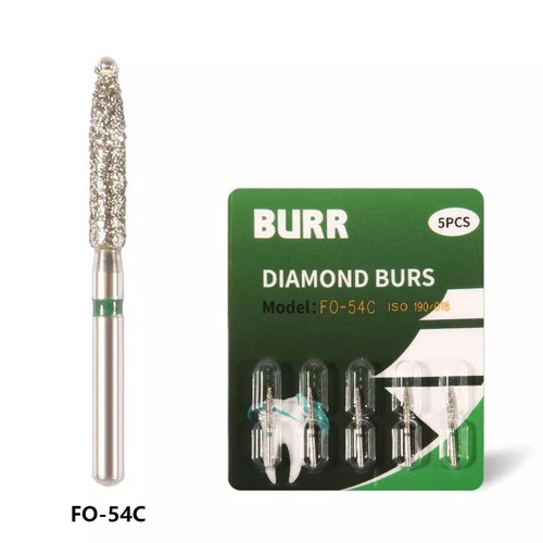 5 pcs Zahnarzt Diamant Bohrer Schleif Fräs Präparation Dental High speed Turbine - Bild 384 von 757