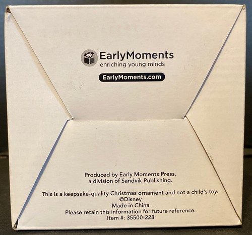 THE DAISY DUCK HOLIDAY 2021  PORCELAIN ORNAMENT EARLY MOMENTS With Certificate - Picture 7 of 12