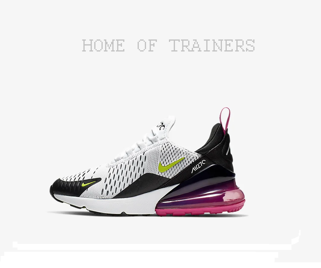 Max Air 270 Nike Niña Zapatillas Niños Voltios Fucsia Negro Max Air 270 Nike Niña Zapatillas Niños Voltios Fucsia Negro