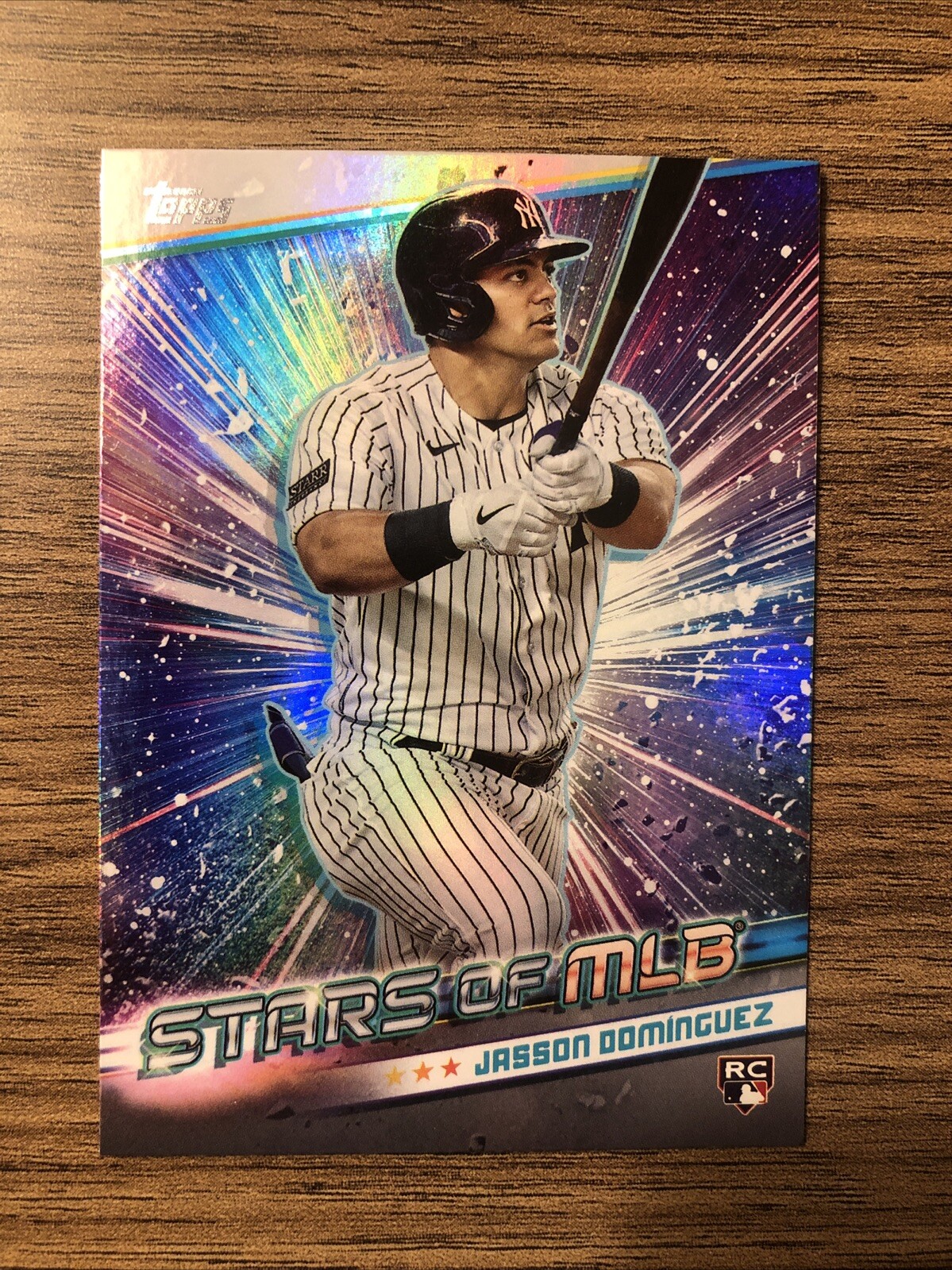 2024 TOPPS SERIES 2 JASSON DOMINGUEZ Stars Of MLB Holo ROOKIE RC SMLB-35 Insert