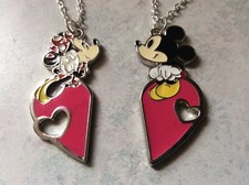 MINNIE- MICKEY MOUSE NECKLACES both 