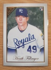 2019 TOPPS GALLERY HEATH FILLMYER ROOKIE #39 KANSAS CITY ROYALS