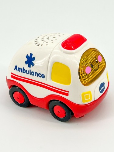 3 drei VTech Lot Go Go Smart Spezialwagen - Krankenwagen, Feuerwehrauto, Hubschrauber - Bild 4 von 12