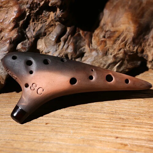 7pcs Ceramics Carina 12 Holes Alto C Key Profesional Ocarina Zelda Chinese Flute - Bild 16 von 26