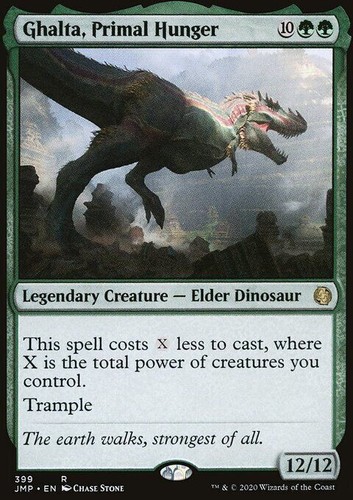 MTG Ghalta, Primal Hunger Jumpstart Magic the Gathering Card - NM/M, PACK FRESH - Picture 1 of 1