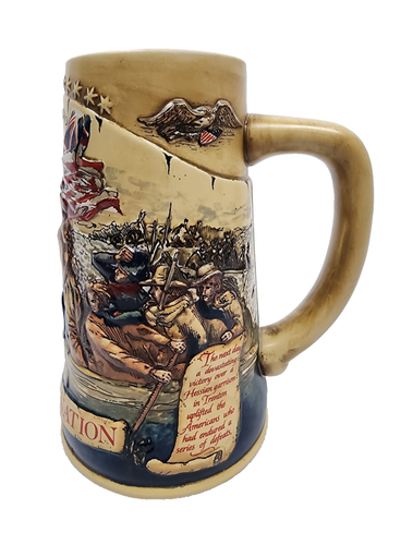 Miller Genuine Draft Beer Stein Birth Of A Nation 1776 Third in a Series 1993 - Picture 2 of 6