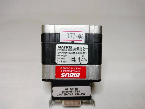 Matrix HBX 758.808C324.74 758808C32474 Pneumatic Valve Unit Made in Italy - Picture 11 of 12
