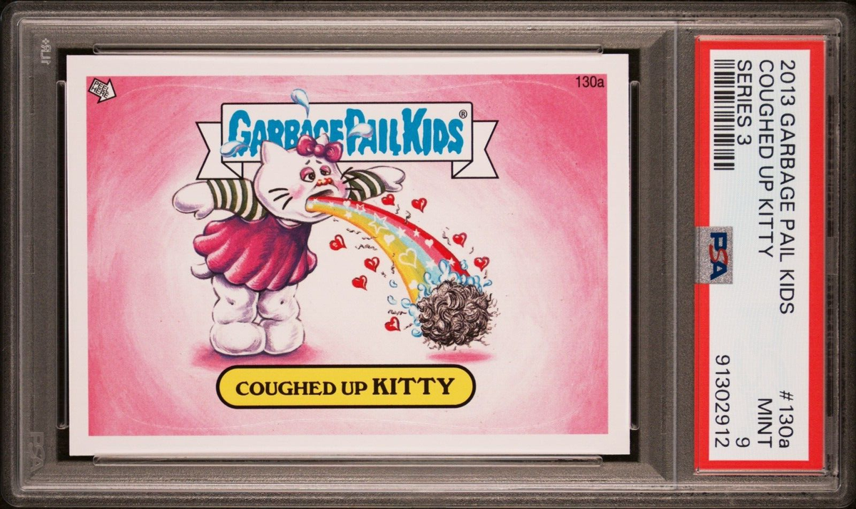 2013 Garbage Pail Kids Brand-New Series 3 COUGHED UP Hello KITTY
