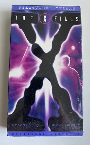 SEALED The X-Files - Pilot/Deep Throat (VHS, 1996) David Duchovny & G. Anderson - Picture 1 of 2
