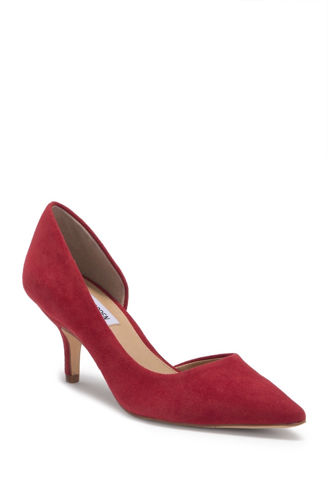 Steve Madden Flory Kitten Heel Pump ROT Suede Größe 9.5 Steve Madden Flory Kitten Heel Pump ROT Suede Größe 9.5