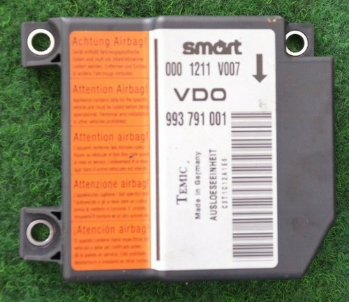 Airbagsteuergerät 0001211V007 Smart Cabrio 450 MC01 Steuergerät Airbag Hinweis !