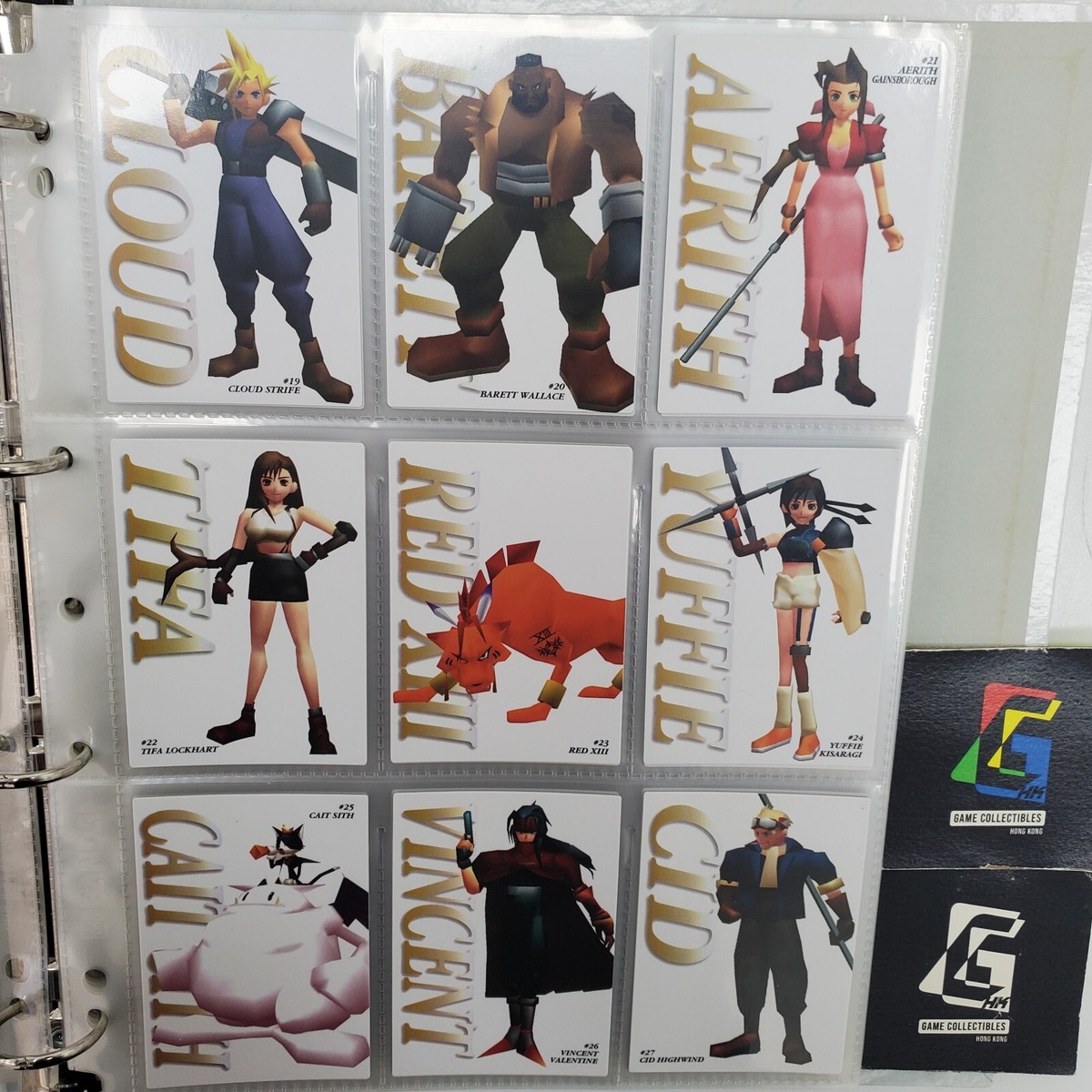 Final Fantasy VII 7 Carddass Masters Complete 140 Cards + Final Fantasy VII 7 Carddass Masters Complete 140 Cards +