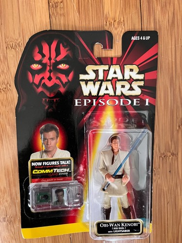 Bnib Star Wars Episodio 1 Obi-Wan Jedi Duelo Hasbro Juguete Colección 1 - Imagen 4 de 5