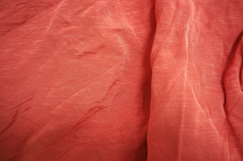 WITCHERY pink ribbed high waisted pleated A-line full skirt size 12 EUC - Picture 4 of 5