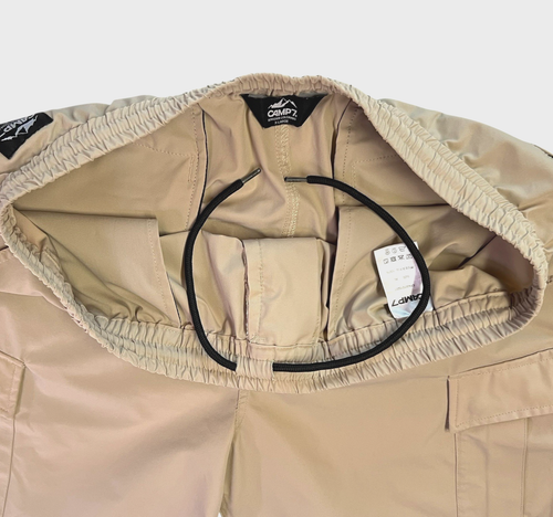 VTG Camp 7 Boulder Colorado Men's Cargo Shorts Size XL Khaki 80s Vintage Rare - Picture 11 of 19