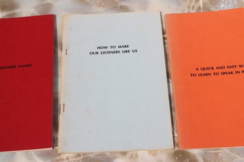 Way Int. 6th Corps Training: Listeners, Names, Public, Set of 3 Booklets 1974 - Picture 3 of 5
