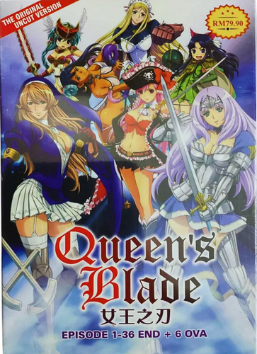 Anime DVD Queen's Blade Vol .1 -36 + OVA Complete TV Series English Dubbed - Picture 2 of 5