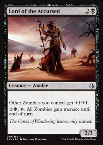 Lord of the Accursed Light Play, English Magic the Gathering MTG Amonkhet - Picture 1 of 1