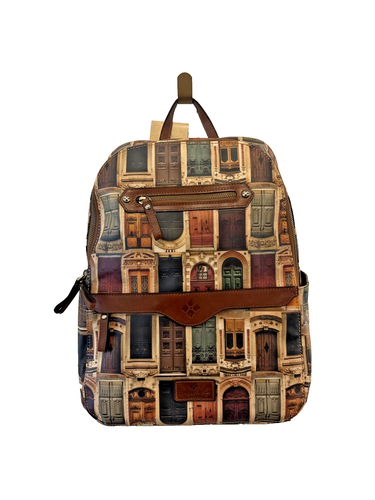 Patricia Nash Karina Backpack Travel Laptop Doorways to Italy NWT - Picture 4 of 10