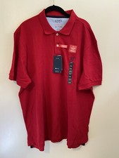 Chaps Everyday Polo -XXL-Temperature Control- Red, short sleeve- NWT