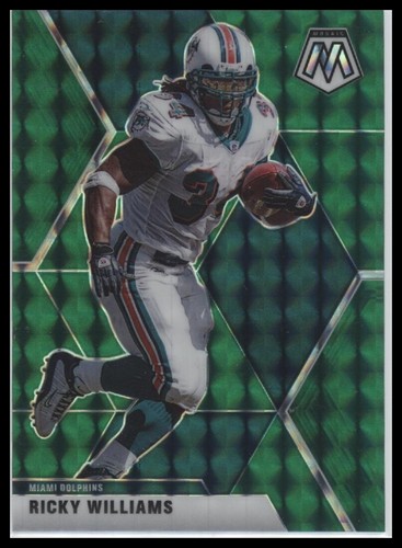 2020 Panini Mosaic Green Prizm #124 Ricky Williams