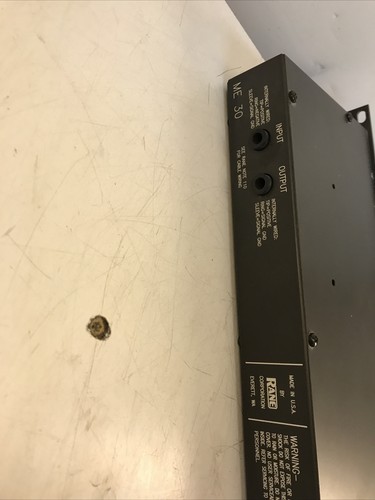 Rane ME30 ME 30 30-Band Graphic Equalizer Master Control Audio Editing - Picture 4 of 7