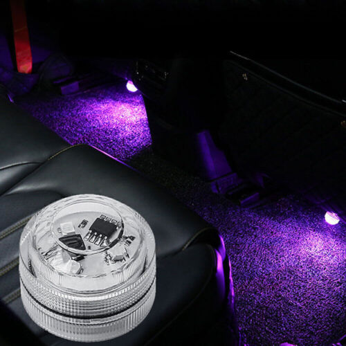 Multicolor Car Interior Accessories Atmosphere LED Lights Lamp W/ Remote Control - Picture 8 of 10