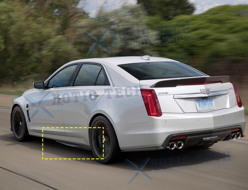 For Universal Car Gloss Black Side Skirt Extension Rocker Panel Lip Splitters - Bild 21 von 22