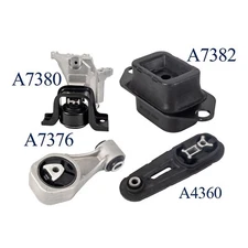 4PC Engine Motor & Auto Transmission Mount for 2013-2016 Nissan Sentra l4 1.8L