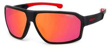 New Carrera Ducati Sunglasses- CARDUC 020/S OIT - Black Red / Orange Mirror