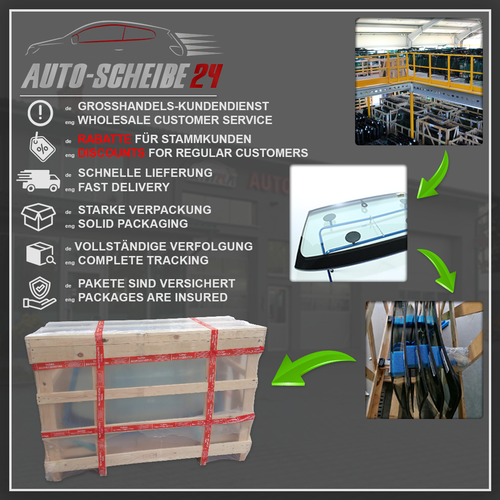 Frontscheibe Windschutzscheibe Chevrolet Camaro (Coupe) 2009-2015 - Bild 11 von 12