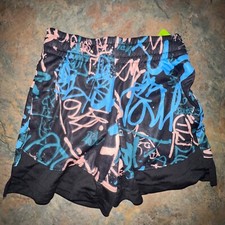 DSG Youth Training Shorts Size XS 100 Polyester Multicolor