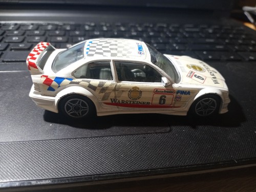 BBURAGO 1:43 BMW M3 WARSTEINER #6 WHITE CAR - Picture 3 of 8