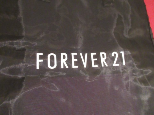 Forever 21 Large Tote Bag Original Store Issued Only for in store use Only ! - Picture 2 of 11