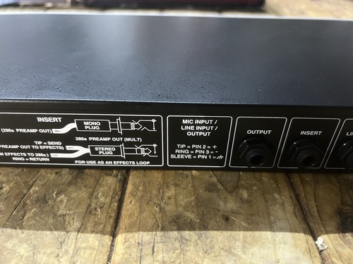 dbx 286s - Preamplificador de micrófono/tira de canal - Imagen 16 de 19