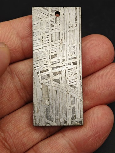 31,39 g Muonionalusta Meteorit Halskette Eisen Meteorit Anhänger Schmuck LK001 - Bild 2 von 6