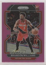 2021-22 Panini Chronicles Prizm Update Pink Brandon Williams #604