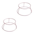 2pcs Haushaltskühlregallegierung stabil