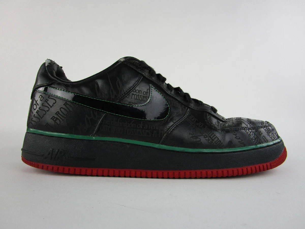 Nike Air Force 1 Premium 2010 Low Black History Month for Sale 