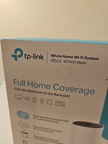 TP-LINK Deco W2400 2 Pack AC1200 DUAL BAND WIFI MESH ROUTER (AFT) - Picture 2 of 12