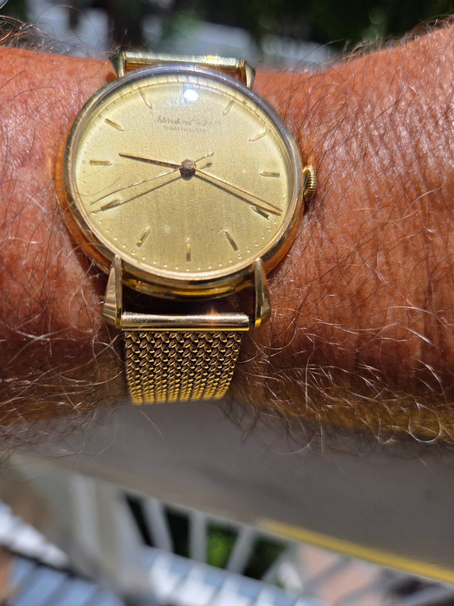 IWC 14K Classic Dress Watch for sale | eBay