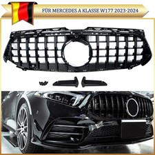 Für Mercedes GT LOOK Grill A-KLASSE W177 V177 Facelift GLANZ SCHWARZ Kühlergrill Für Mercedes GT LOOK Grill A-KLASSE W177 V177 Facelift GLANZ SCHWARZ Kühlergrill