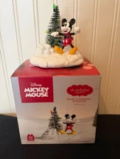 St Nicholas Square 2024 Disney Mickey Mouse Mickeys Snowball Village Accessory