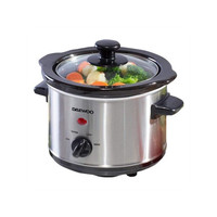 Daewoo Stainless Steel Slow Cooker 1.5L - SDA1363