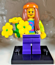 LEGO (8831) CMF Series 7 Hippie Minifigure col07-11 Complete 60s 70s  Tie-Dye