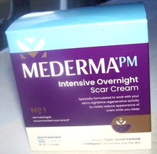 Mederma PM Intensive Overnight Scar Cream Lock-in Moisture for All Scars 1.7 Oz
